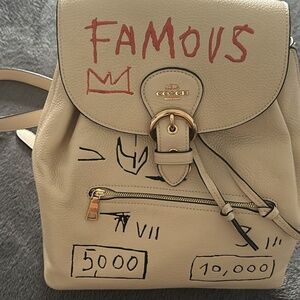 Coach X Basquiat Book bag